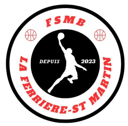 Logo FSMB - LA FERRIERE - ST MARTIN BASKET